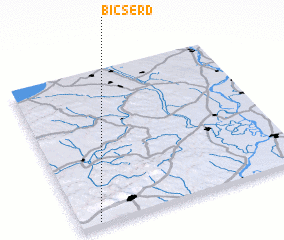 3d view of Bicsérd