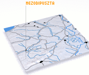 3d view of Meződipuszta