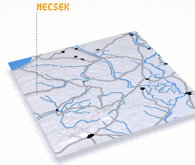 3d view of Mecsek