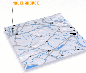 3d view of Malé Hadovce