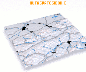 3d view of Huta Sväté Sidonie