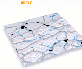 3d view of Kršle