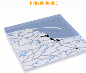 3d view of Nowy Bukowiec