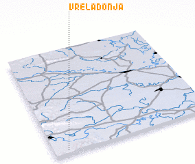 3d view of Vrela Donja