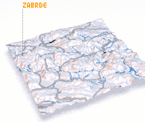 3d view of Zabrđe