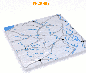 3d view of Pázdány