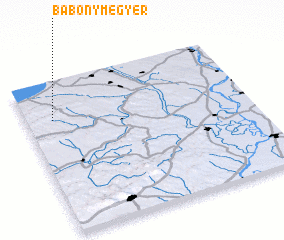 3d view of Bábonymegyer