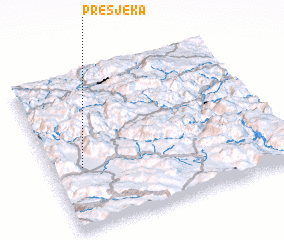 3d view of Presjeka