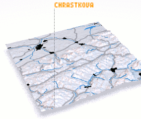 3d view of Chrastková