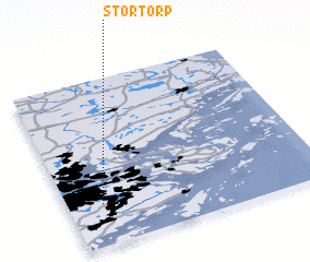 3d view of Stortorp