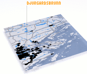 3d view of Djurgårdsbrunn