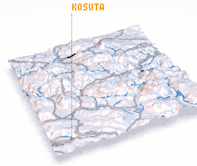 3d view of Košuta