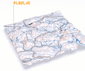 3d view of Plavlje