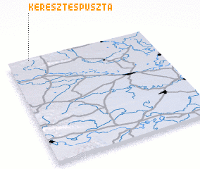 3d view of Keresztespuszta