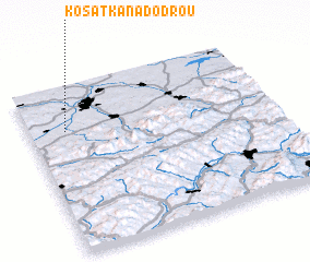 3d view of Košatka nad Odrou