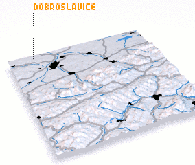 3d view of Dobroslavice