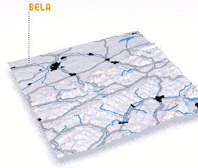 3d view of Bělá