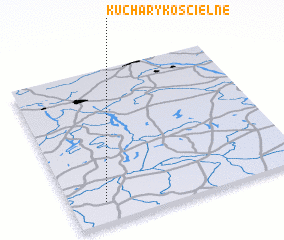 3d view of Kuchary Kościelne