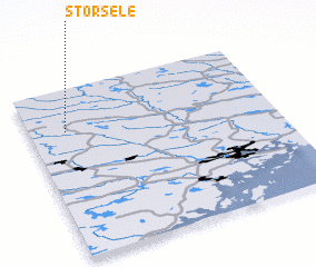 3d view of Storsele