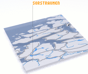 3d view of Sørstraumen