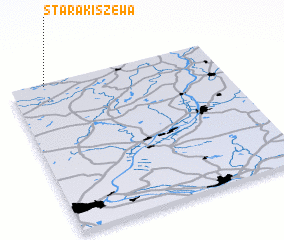 3d view of Stara Kiszewa