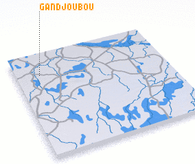 3d view of Gandjoubou