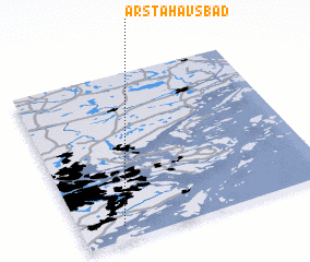 3d view of Årsta Havsbad