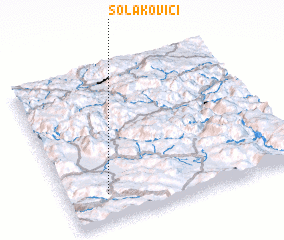 3d view of Solakovići