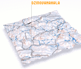 3d view of Džinova Mahala