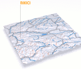 3d view of Nikići