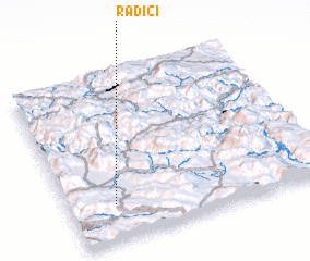 3d view of Radići