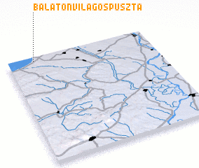 3d view of Balatonvilágospuszta