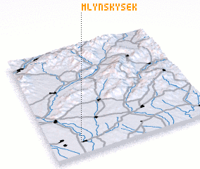 3d view of Mlynský Sek