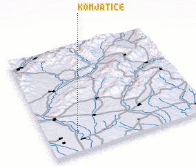 3d view of Komjatice