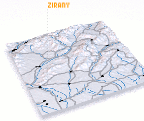 3d view of Žirany