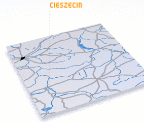 3d view of Cieszęcin