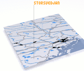 3d view of Storsvedjan