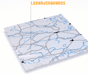 3d view of Levanjska Varoš