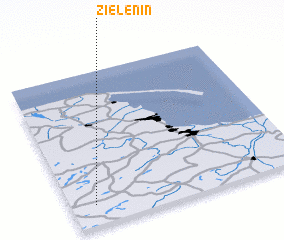 3d view of Zielenin