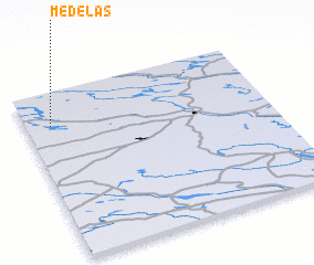 3d view of Medelås