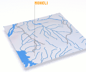 3d view of Moheli