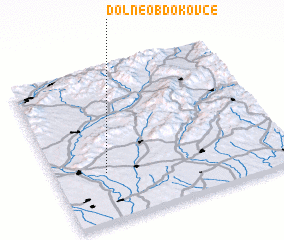 3d view of Dolné Obdokovce