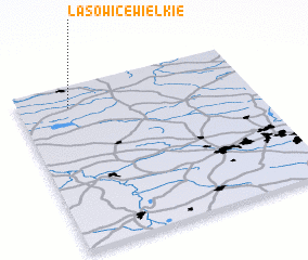 3d view of Lasowice Wielkie