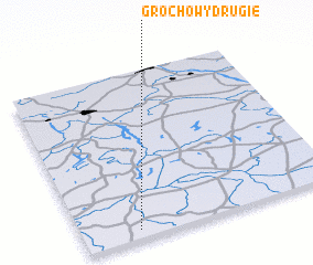 3d view of Grochowy Drugie