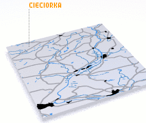 3d view of Cieciorka