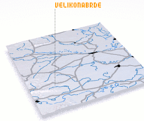 3d view of Veliko Nabrđe