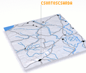 3d view of Csontoscsárda