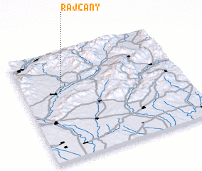 3d view of Rajčany