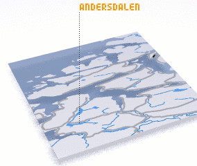 3d view of Andersdalen
