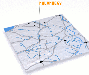 3d view of Malomhegy
